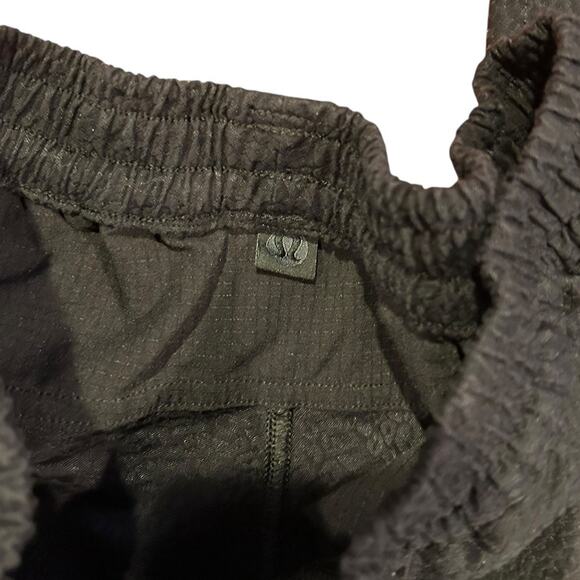 LULULEMON Lab Jacquard Leopard Print Black Wide Leg Pants Womens Size XS 0 - Picture 8 of 11